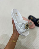 Slide Matelassê Premium — Louis Vuitton