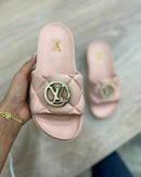 Slide Matelassê Premium — Louis Vuitton